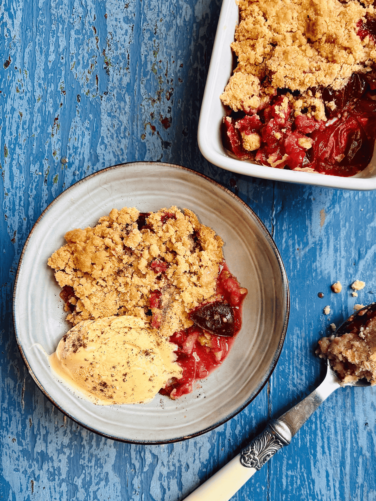 Plum Crumble
