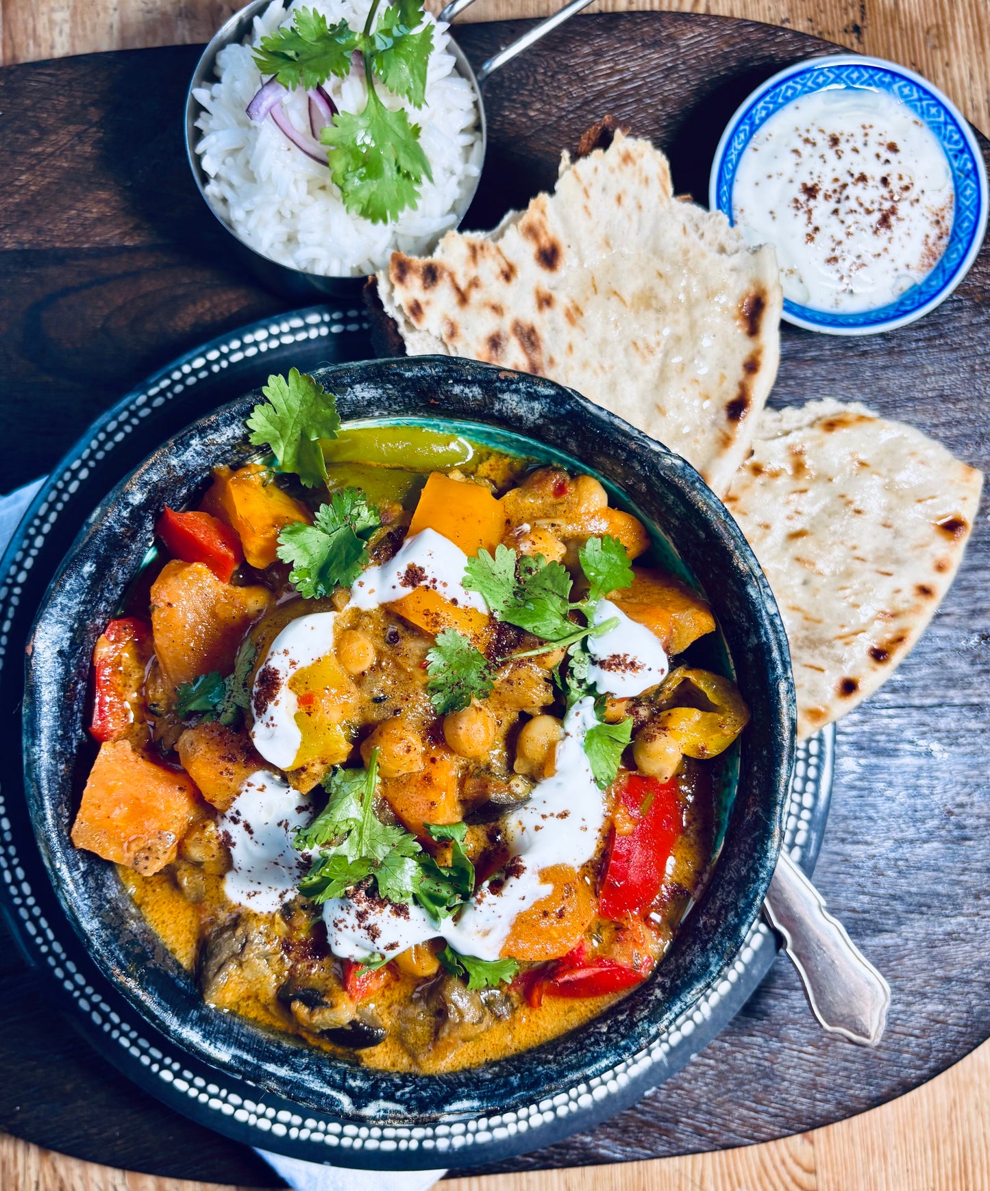 Vegetable and Chickpea Curry